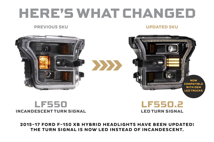 Ford F150 (15-17): Morimoto XB Hybrid LED Headlights-6