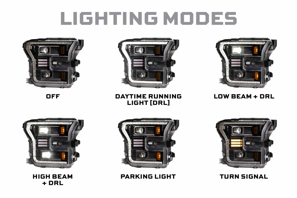 Ford F150 (15-17): Morimoto XB Hybrid LED Headlights-7