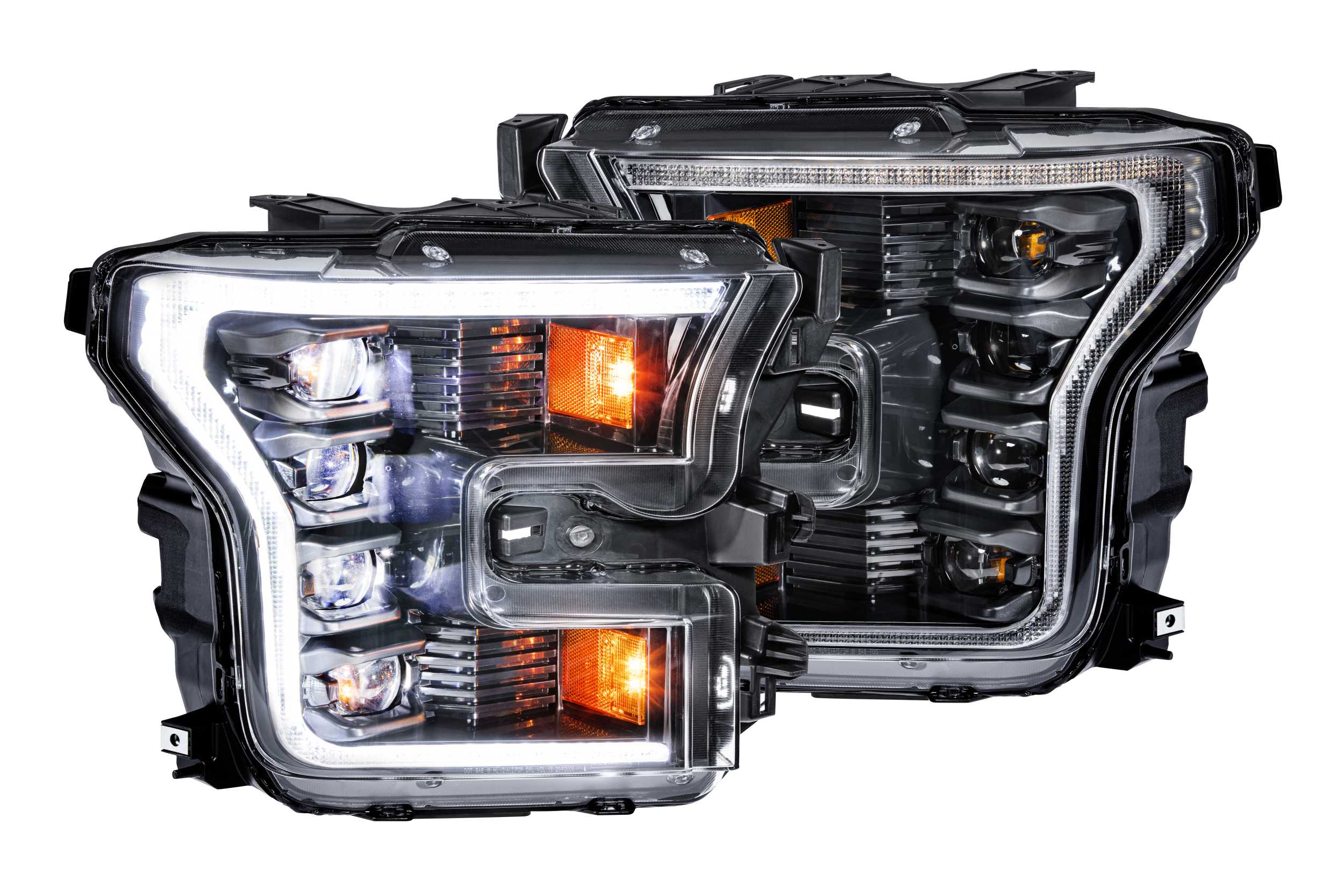 Ford F150 (15-17): Morimoto XB LED Headlights (White DRL / Gen 2)-2