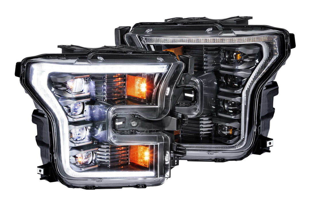Ford F150 (15-17): Morimoto XB LED Headlights (White DRL / Gen 2)