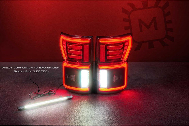 Ford F150 (15-20) (Pair / Red): Morimoto XB LED Tails-8