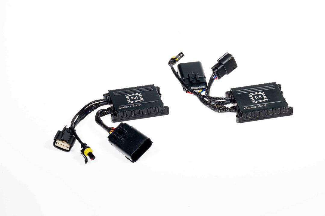 Ford F150 2021-2023: OE LED Headlight Adapters-1