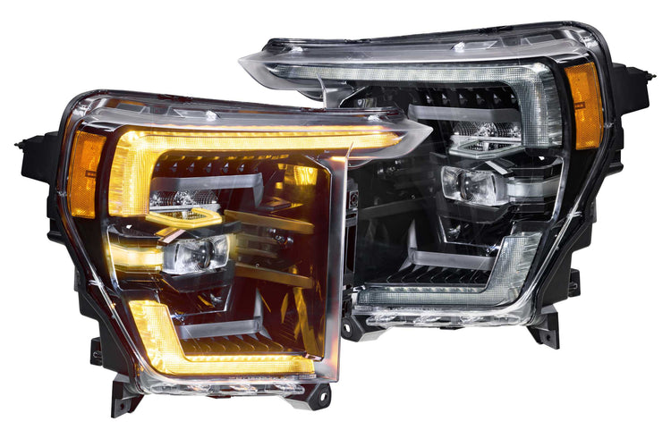 Ford F150 (2021+): Morimoto XB LED Headlights/ Amber DRL-3