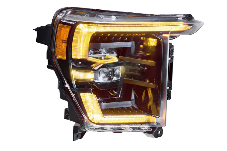 Ford F150 (2021+): Morimoto XB LED Headlights/ Amber DRL-5