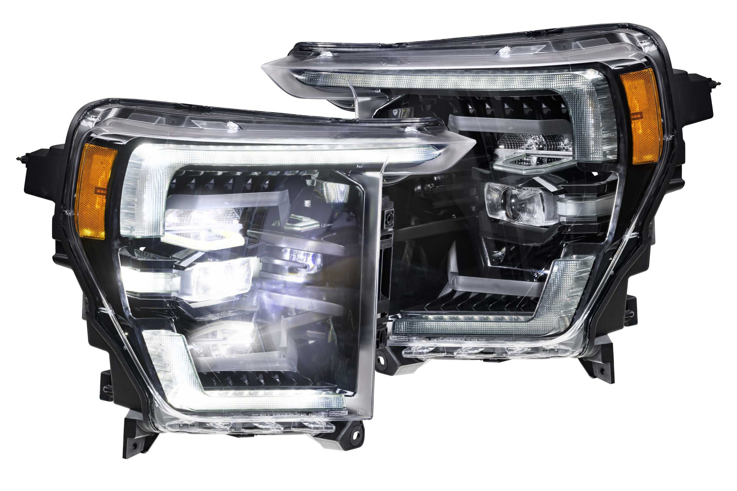Ford F150 (2021+): Morimoto XB LED Headlights/ White DRL-10