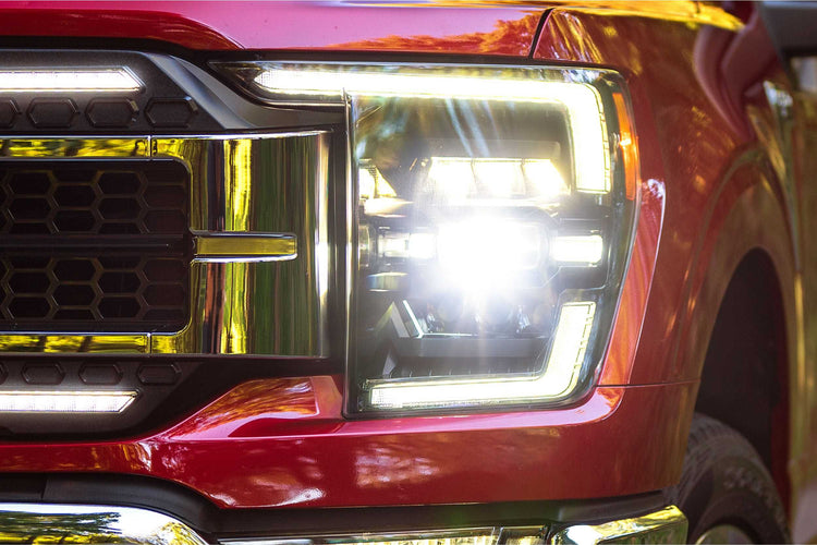 Ford F150 (2021+): Morimoto XB LED Headlights/ White DRL-3
