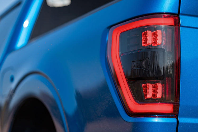 Ford F150 (2021+) (Pair / BLIS / Red): Morimoto XB LED Tails-7