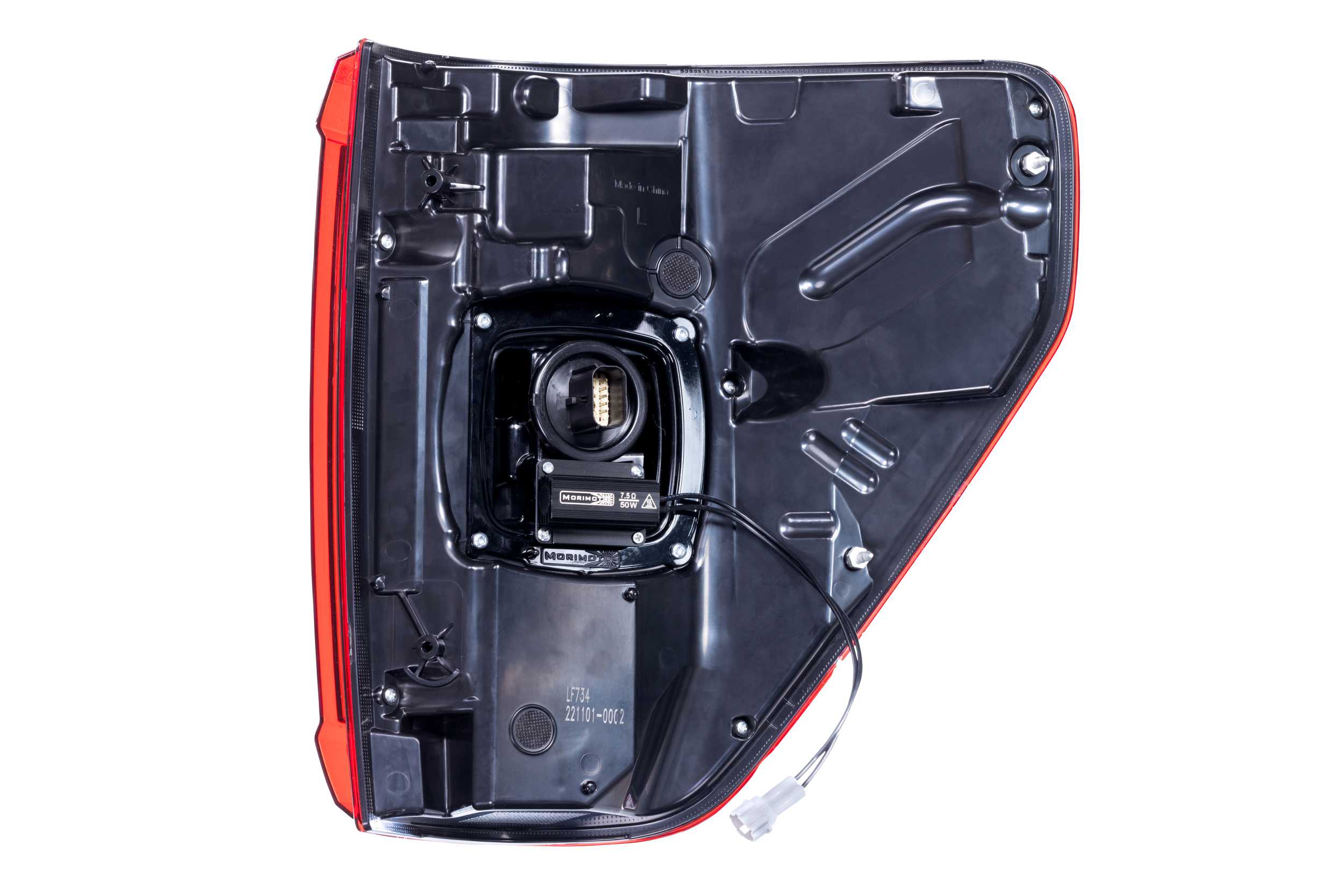 Ford F150 (2021+) (Pair / BLIS / Red): Morimoto XB LED Tails-8