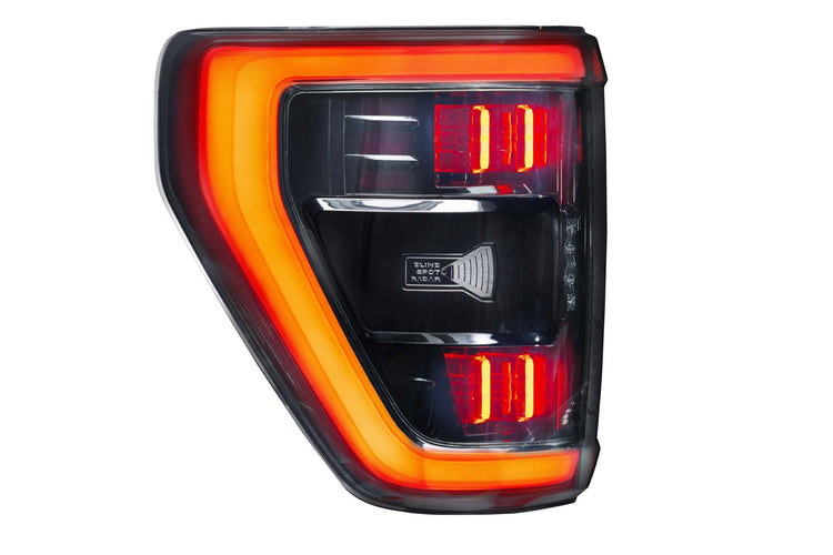 Ford F150 (2021+) (Pair / BLIS / Smoked): Morimoto XB LED Tails-12