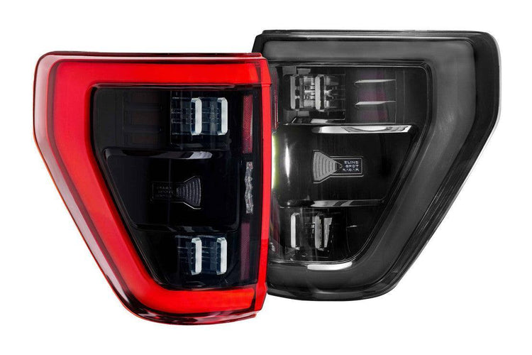 Ford F150 (2021+) (Pair / BLIS / Smoked): Morimoto XB LED Tails-2