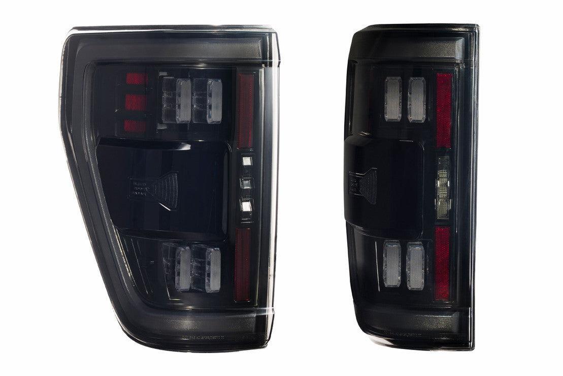 Ford F150 (2021+) (Pair / BLIS / Smoked): Morimoto XB LED Tails-4