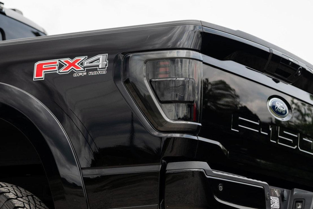 Ford F150 (2021+) (Pair / BLIS / Smoked): Morimoto XB LED Tails-5