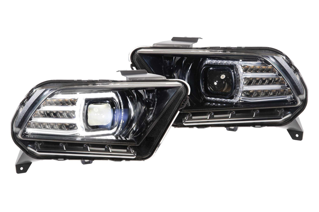 Ford Mustang (10-12): Morimoto XB LED Headlights-4