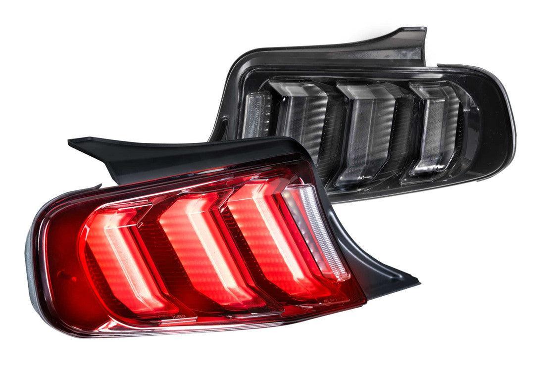 Ford Mustang (10-12) (Pair / Facelift / Red): Morimoto XB LED Tails-2