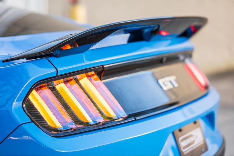 Ford Mustang (15-22) (Pair / Clear / Amber / Sequential): Morimoto XB LED Tails-12