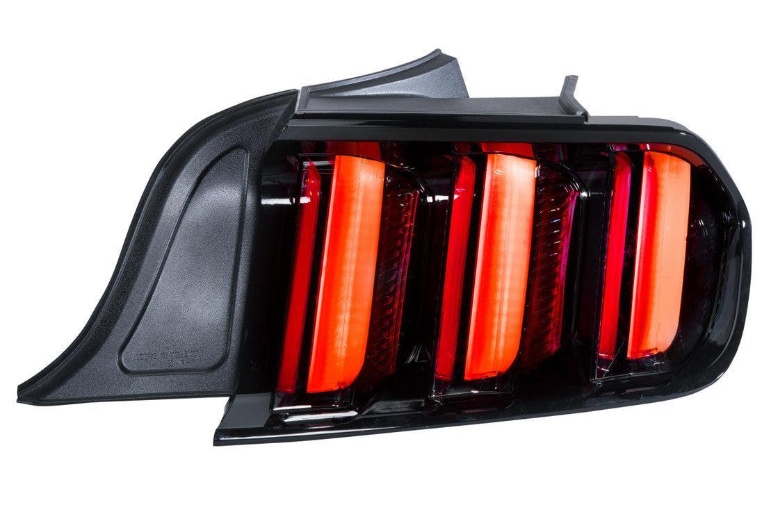 Ford Mustang (15-22) (Pair / Clear / Amber / Sequential): Morimoto XB LED Tails-4