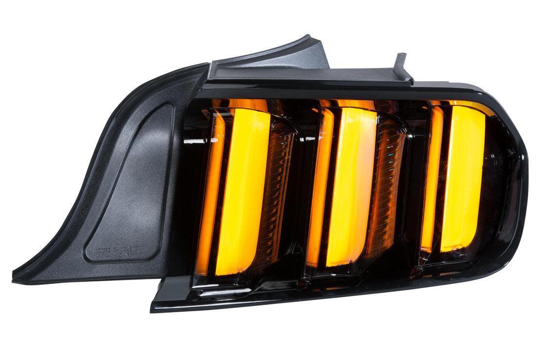 Ford Mustang (15-22) (Pair / Clear / Amber / Sequential): Morimoto XB LED Tails-5