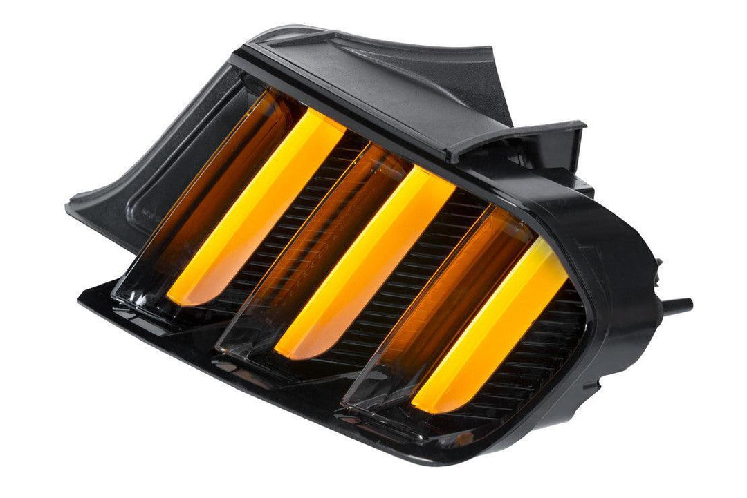 Ford Mustang (15-22) (Pair / Clear / Amber / Sequential): Morimoto XB LED Tails-8