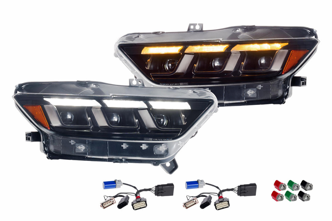 Ford Mustang GT350/GT350R (15-20) (Gen II): Morimoto XB LED Headlights-1