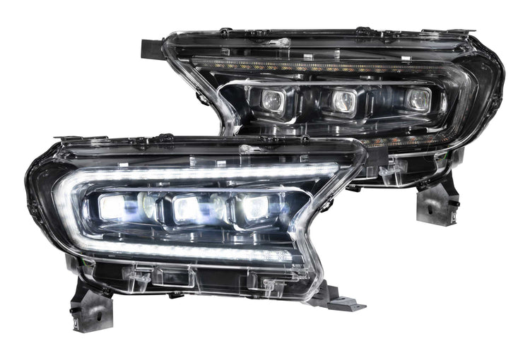 Ford Ranger 2019+: Morimoto XB LED Headlights-2