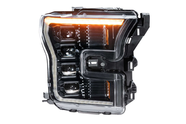 Ford Raptor (16-21): Morimoto XB LED Headlights (Amber DRL/ Gen 2)-5