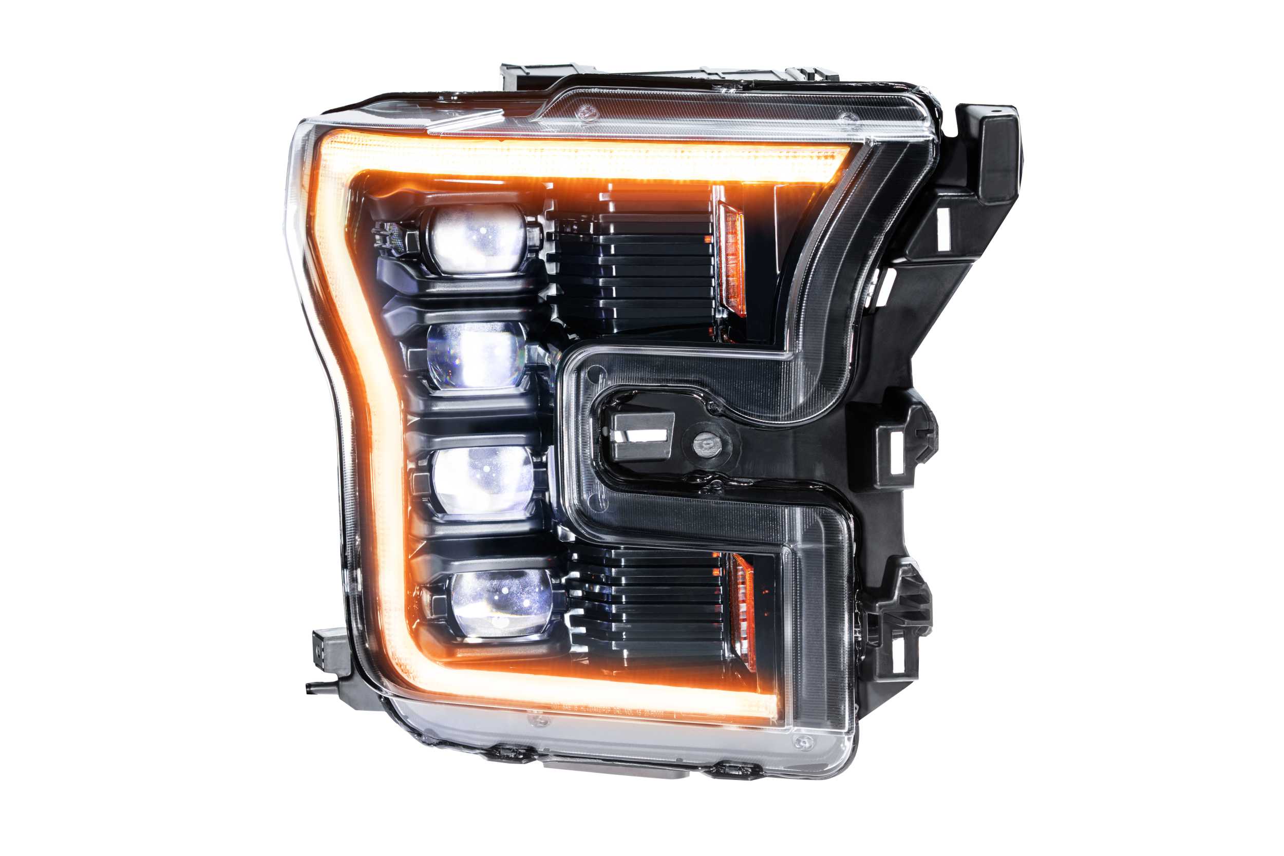 Ford Raptor (16-21): Morimoto XB LED Headlights (Amber DRL/ Gen 2)-7