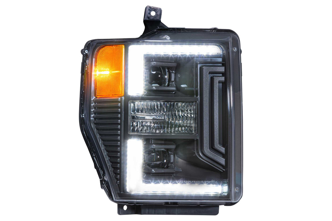 Ford Super Duty (08-10): Morimoto XB Hybrid LED Headlights-4