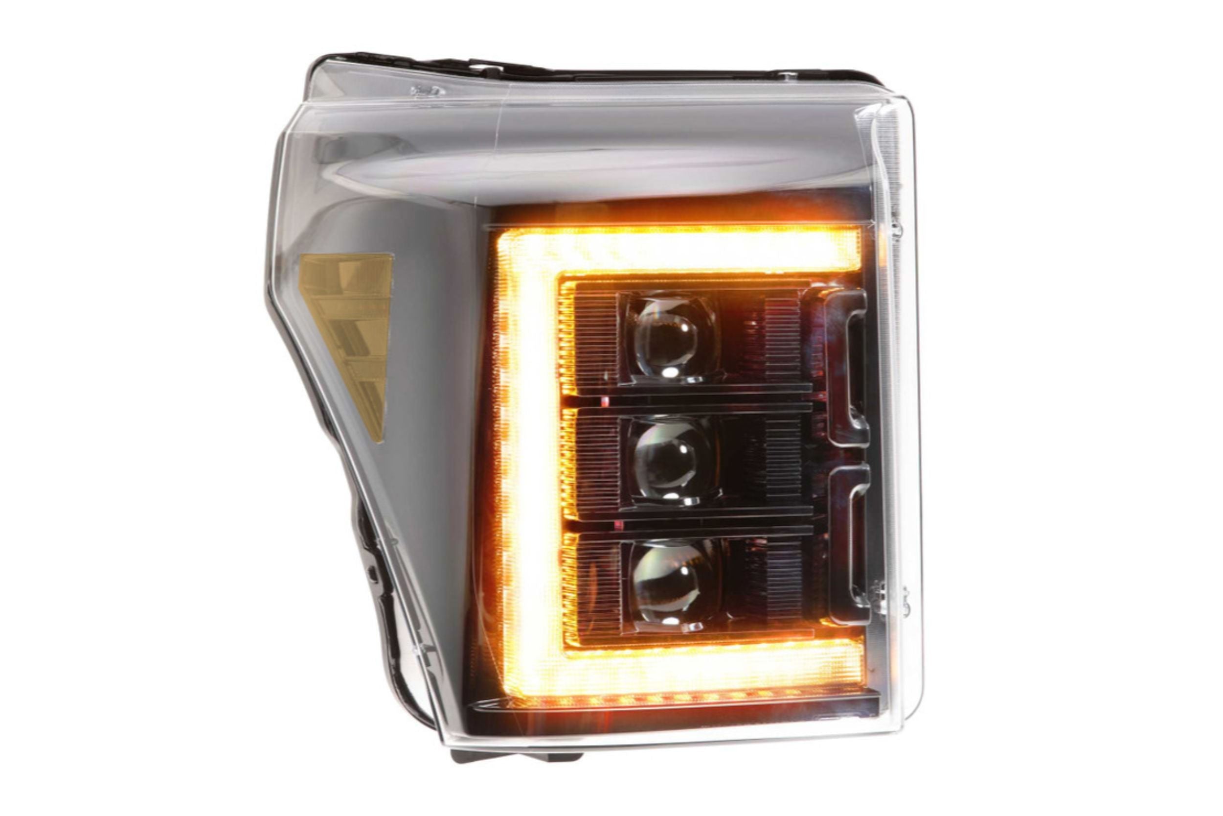 Ford Super Duty (11-16): Morimoto XB LED Headlights (White DRL)-4