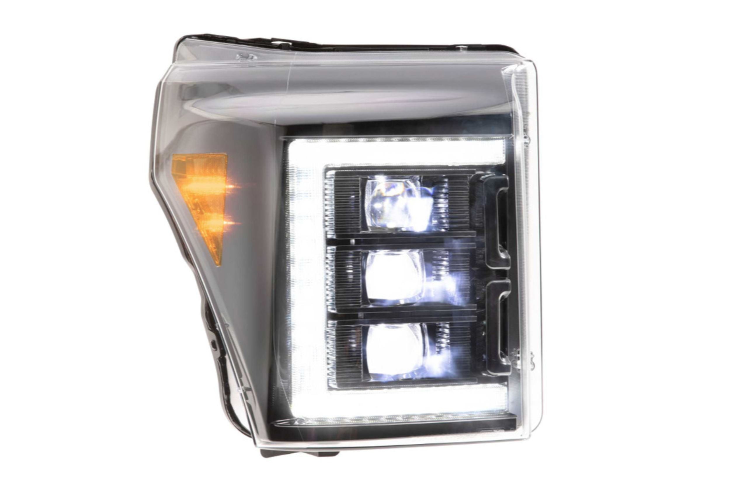 Ford Super Duty (11-16): Morimoto XB LED Headlights (White DRL)-5