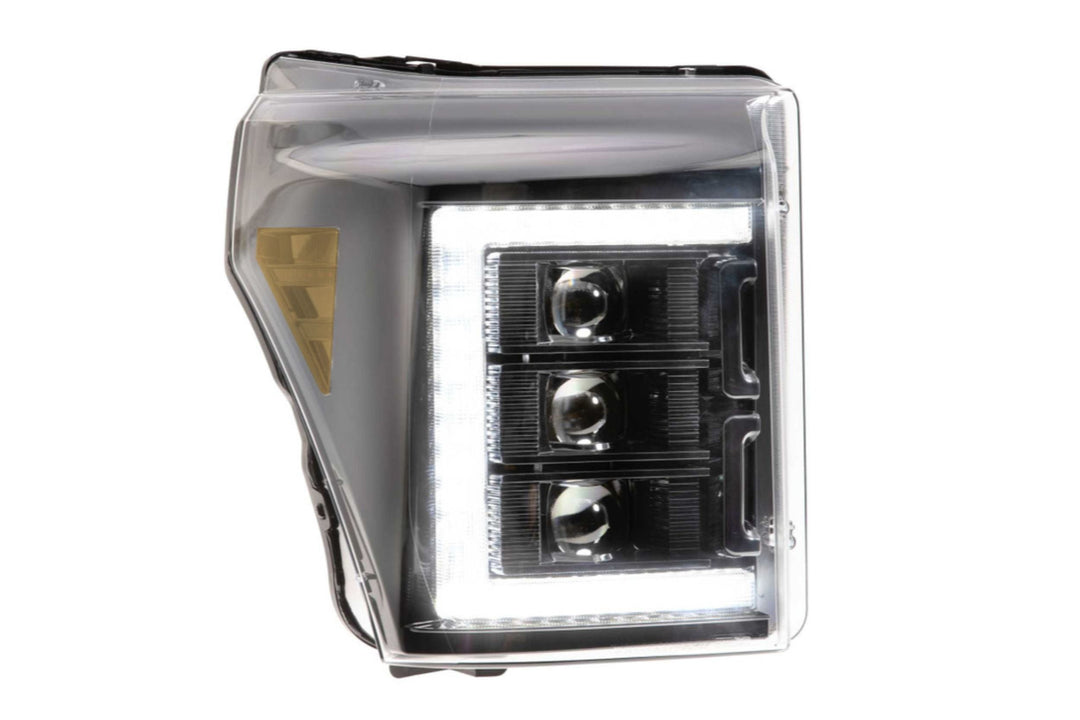 Ford Super Duty (11-16): Morimoto XB LED Headlights (White DRL)