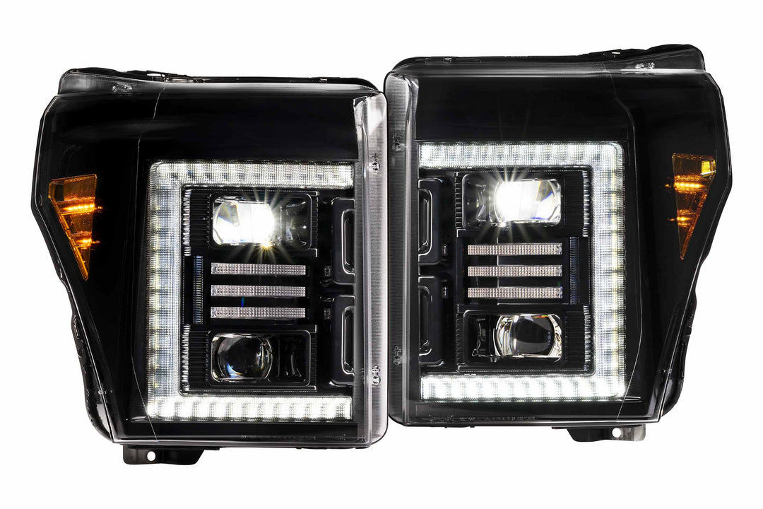 Ford Super Duty (11-16 / Set): Morimoto XB Hybrid LED Headlights-3