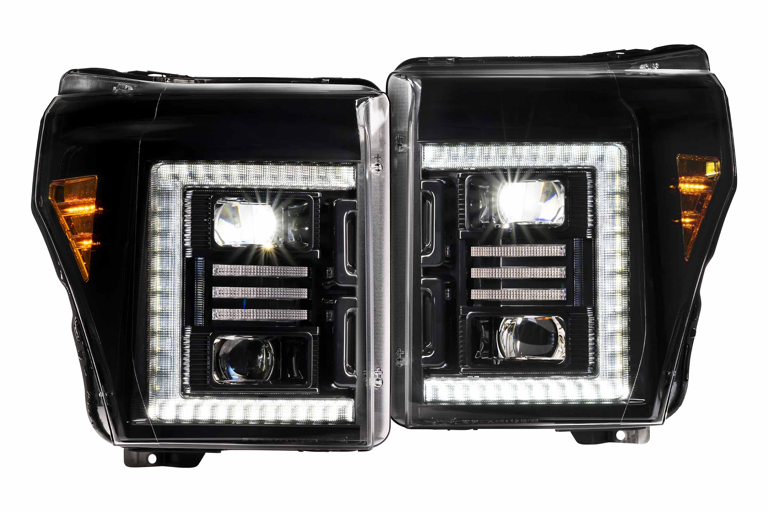 Ford Super Duty (11-16 / Set): Morimoto XB Hybrid LED Headlights-3