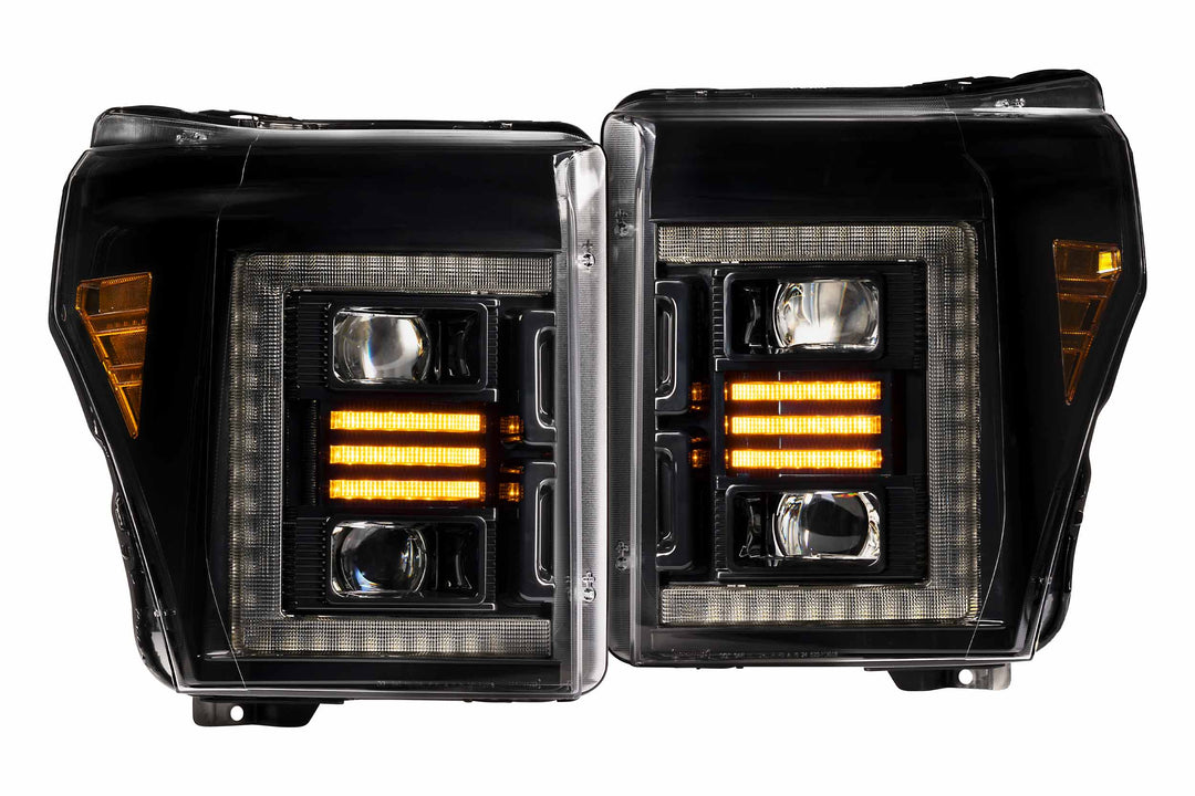Ford Super Duty (11-16 / Set): Morimoto XB Hybrid LED Headlights-5