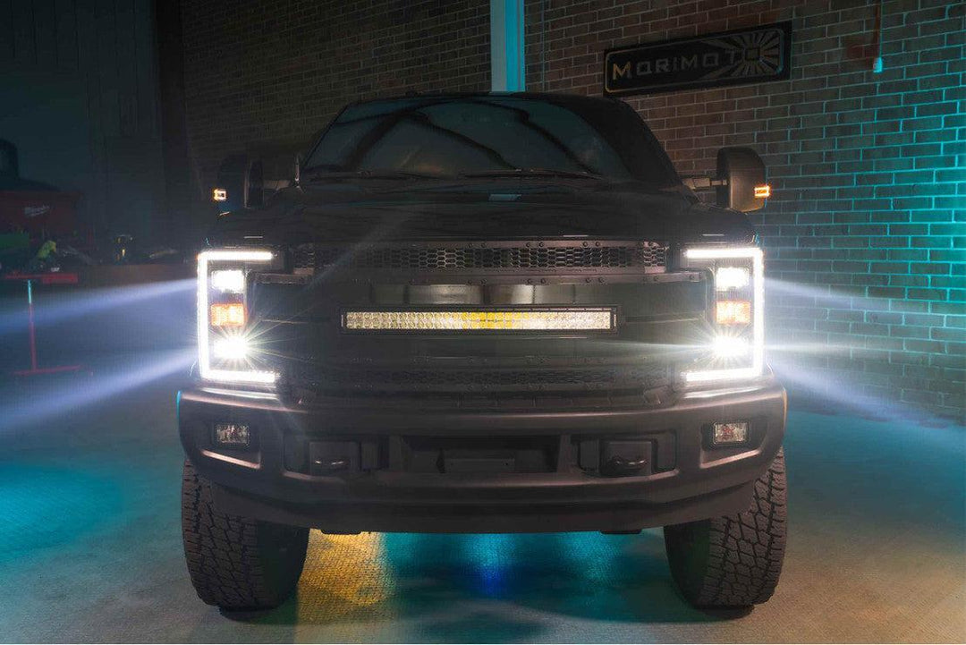 Ford Super Duty (17-19): Morimoto XB Hybrid LED Headlights-10