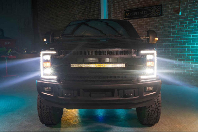 Ford Super Duty (17-19): Morimoto XB Hybrid LED Headlights-10