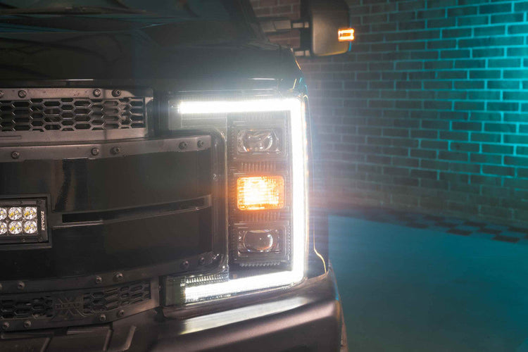 Ford Super Duty (17-19): Morimoto XB Hybrid LED Headlights-LF554