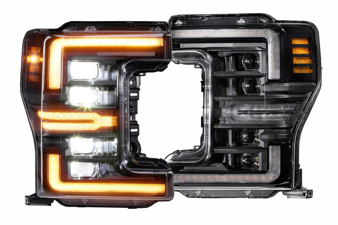 Ford Super Duty (17-19): Morimoto XB LED Headlights (Amber DRL /GEN 2)-2