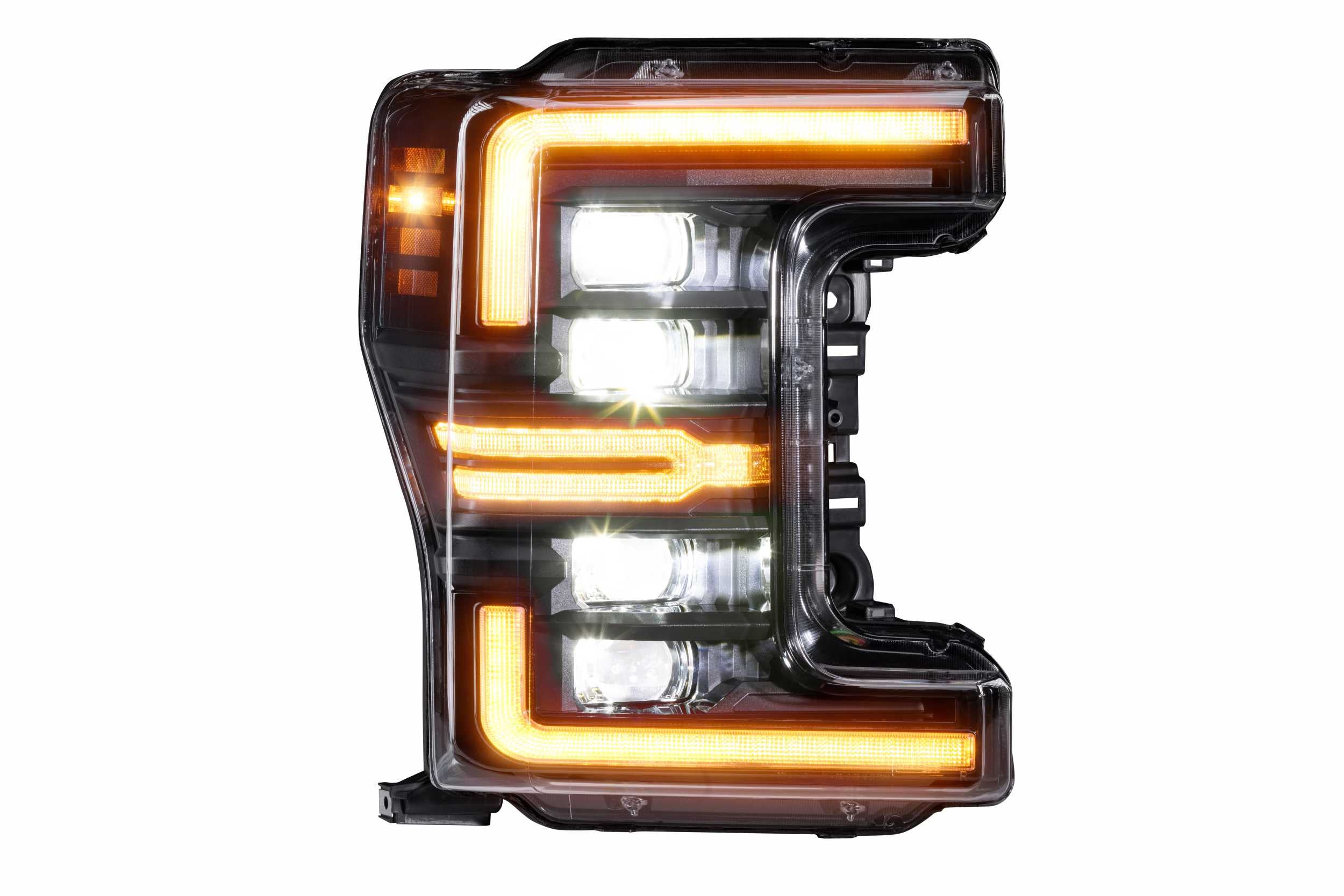 Ford Super Duty (17-19): Morimoto XB LED Headlights (Amber DRL /GEN 2)-LF503.2-A-ASM