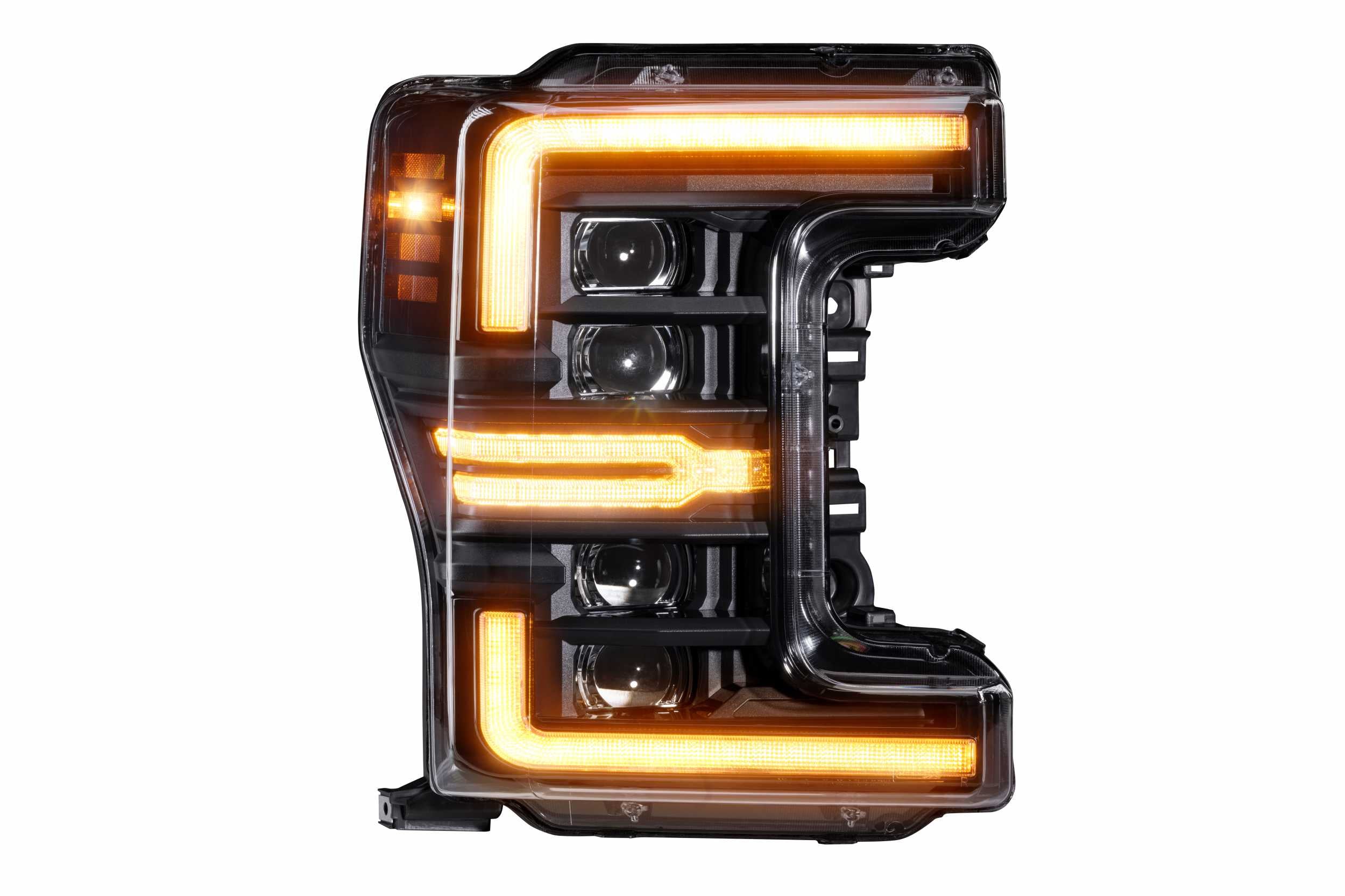 Ford Super Duty (17-19): Morimoto XB LED Headlights (Amber DRL /GEN 2)-LF503.2-A-ASM