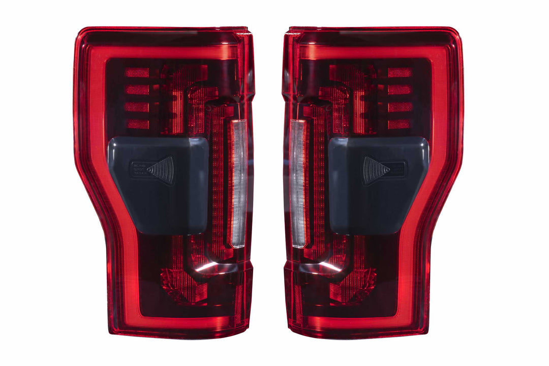 Ford Super Duty (17-22) (Pair / Red): Morimoto XB LED Tails-6