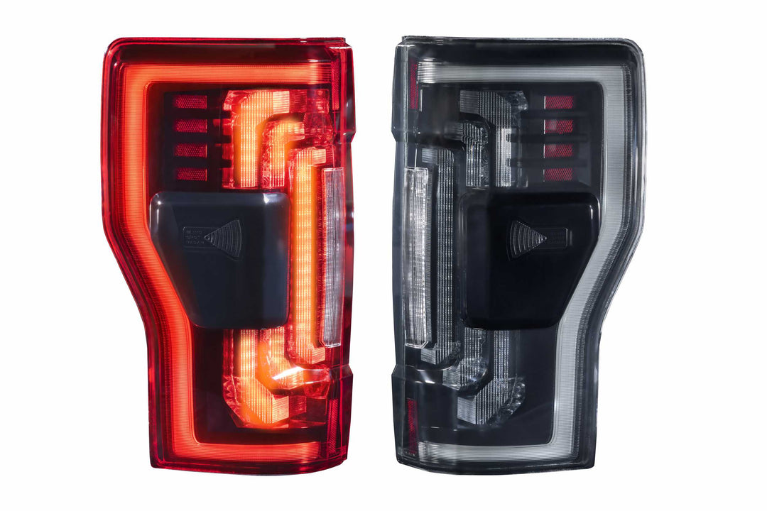 Ford Super Duty (17-22) (Pair / Red): Morimoto XB LED Tails-7