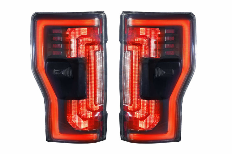 Ford Super Duty (17-22) (Pair / Smoked): Morimoto XB LED Tails-5