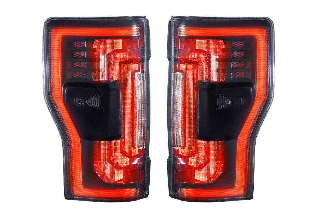 Ford Super Duty (17-22) (Pair / Smoked): Morimoto XB LED Tails-LF350