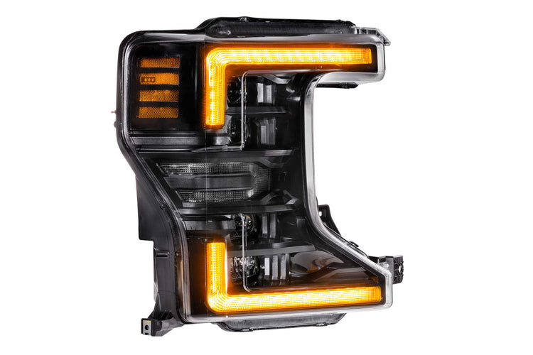 Ford Super Duty 2020-2022: Morimoto XB LED Headlights (Amber DRL)-4