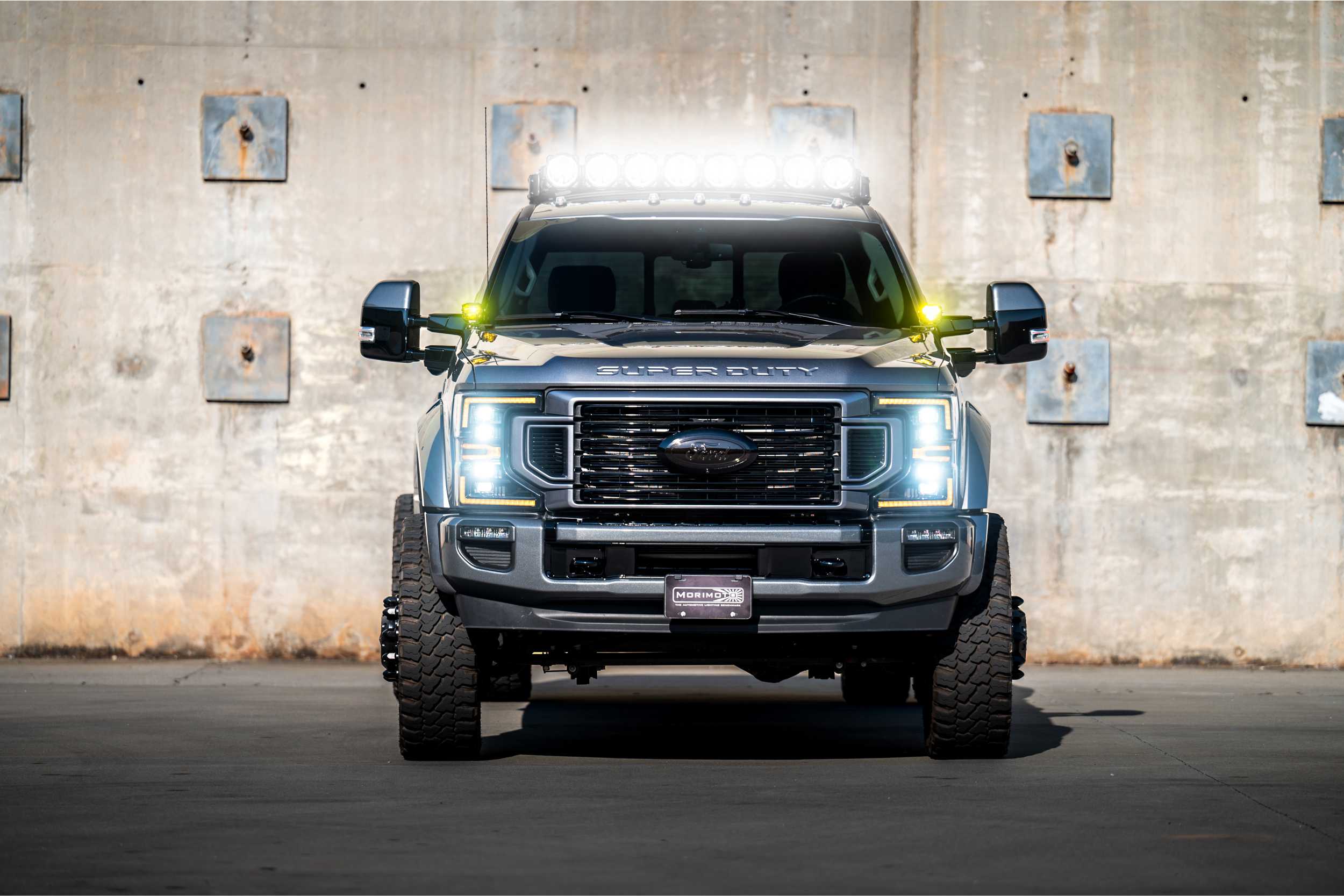 Ford Super Duty 2020-2022: Morimoto XB LED Headlights (Amber DRL)-9