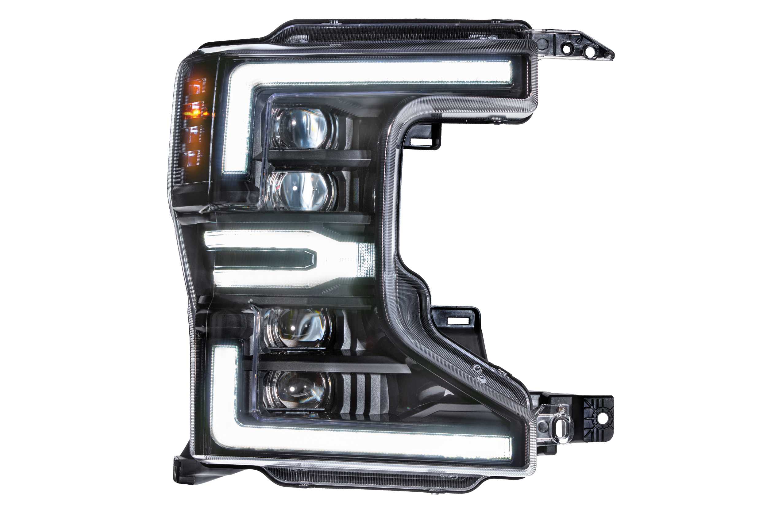 Ford Super Duty 2020-2022: Morimoto XB LED Headlights (White DRL)-3