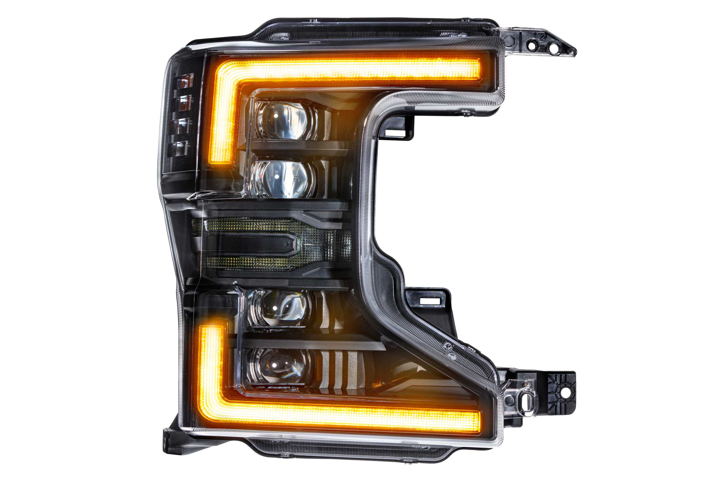 Ford Super Duty 2020-2022: Morimoto XB LED Headlights (White DRL)-4