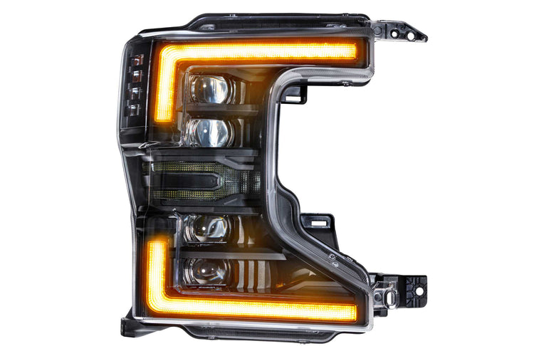 Ford Super Duty 2020-2022: Morimoto XB LED Headlights (White DRL)-4