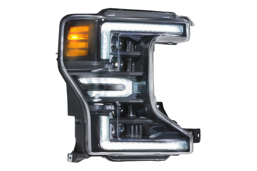 Ford Super Duty (2020+): Morimoto XB LED Headlights (White DRL)-LF508