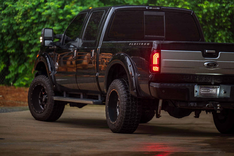 Ford Super Duty (99-16) (Pair / Red): Morimoto XB LED Tails-1